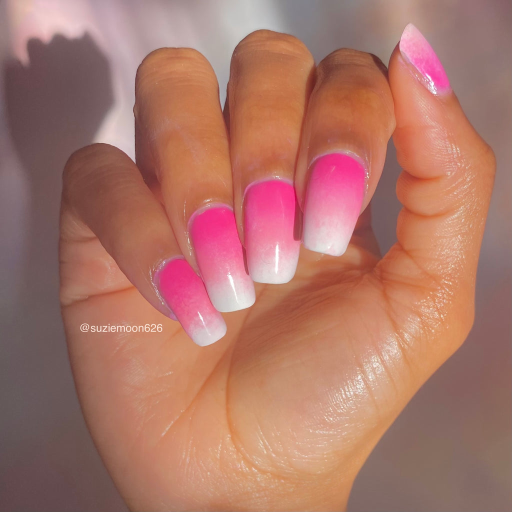 pink summer nails