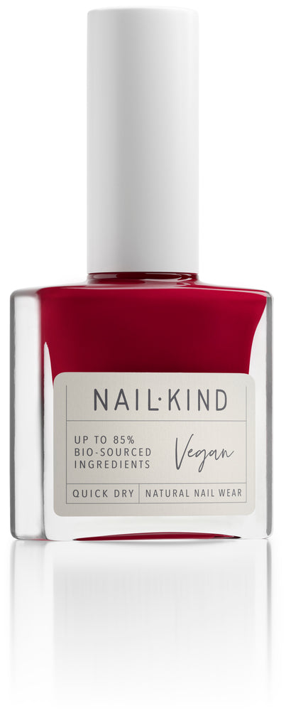 a classic red nail lacquer which is long wearing and fast drying