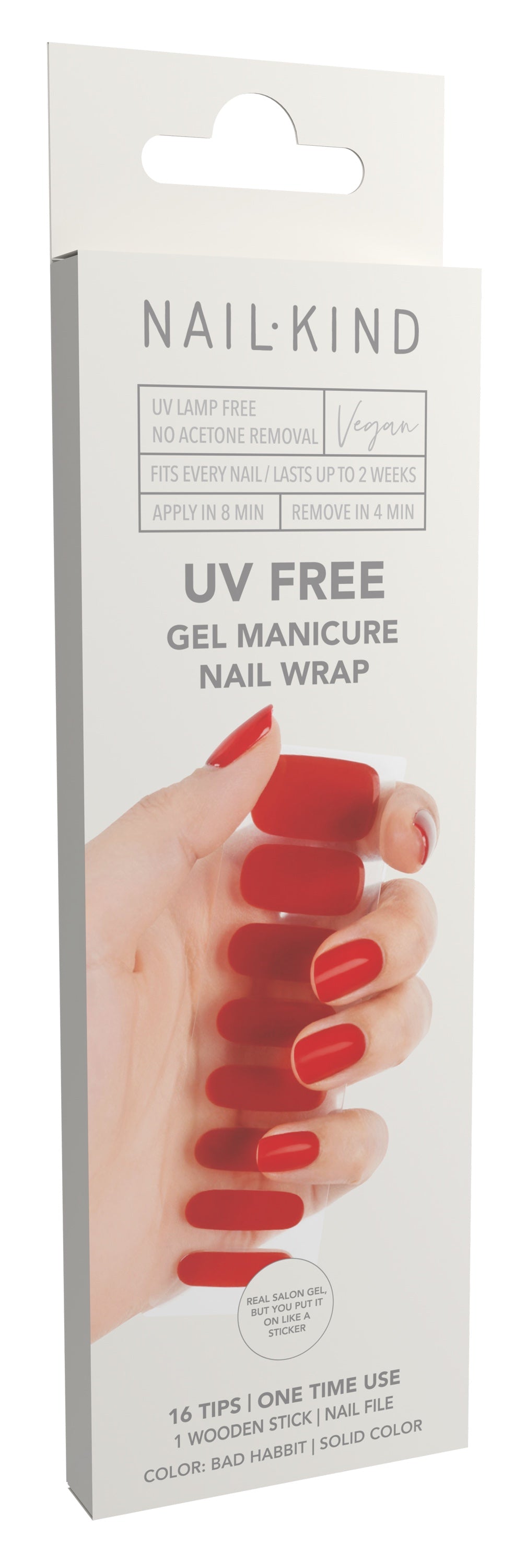 NailKind The Gel Wraps Bad Habbit box