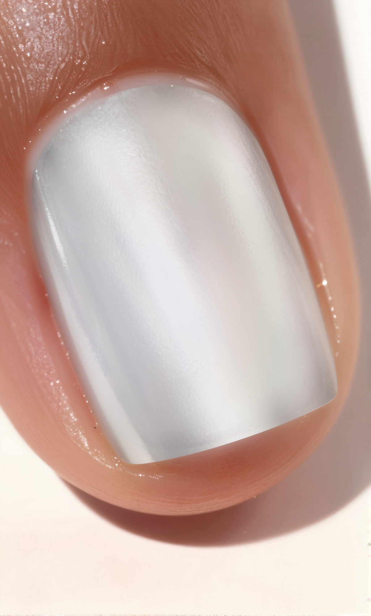 Glazed Donut nail polish on nail